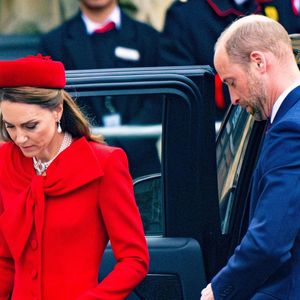 Le prince William, prince de Galles, et Catherine (Kate) Middleton, princesse de Galles - La famille royale britannique célèbre le 76ème Commonwealth Day à l'abbaye de Westminster à Londres, le 10 mars 2025.