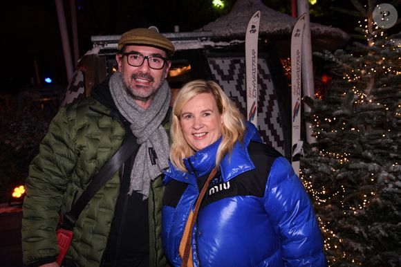 Exclusif - Paul Pairet, Hélène Darroze - Inauguration de la saison hivernale "Chez Monix" au restaurant "Le Splash" à Asnières-sur-Seine le 25 novembre 2021.  © Rachid Bellak/Bestimage