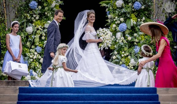 Mariage de la princesse Marie Caroline de Liechtenstein et de Leopoldo Maduro Vollmer à la cathédrale Saint-Florin de Vaduz, Liechtenstein, le 30 août 2025. Dana Press / Bestimage