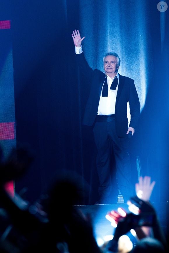 Exclusif - Michel Sardou en concert au Zenith de Strasbourg lors de la tournée "La dernière danse" le 13 octobre 2017.
© Alain Rolland / Imagebuzz / Bestimage