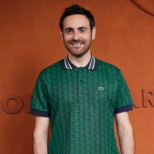 Camille Combal - Les célébrités au village lors des Internationaux de France de tennis de Roland Garros à Paris.
© Jacovides-Moreau/Bestimage