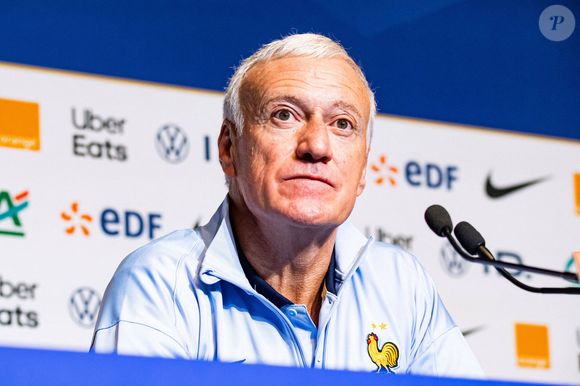 Didier Deschamps (France) en conférence de presse avant le match France - Croatie. Saint-Denis, le 22 mars 2025. Baptiste Autissier / PsnewZ / Bestimage