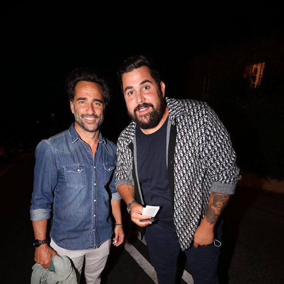 Exclusif - Florent Peyre et Artus - Arrivée des people au concert de Philippe Katerine qui présente son nouvel album "Confessions" au Festival de Ramatuelle, le 1er août 2021.
© Luc Boutria/Nice Matin/Bestimage