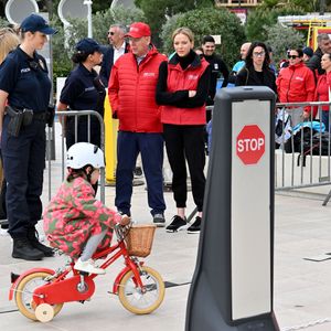 Le prince Albert II de Monaco et la princesse Charlene ont participé au " Road Safety Day ", organisée par la Fondation Princesse Charlene, Monaco, 29 mars 2026.