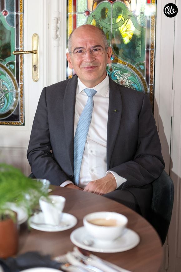 Exclusif - Le président du Jury et Chef du Palais de Monaco Christian Garcia, lors du "World Caviar Awards", le 1er championnat du monde de Caviar au Château Hôtel Grand Barrail à Saint-Emilion, en Gironde, France, le 30 octobre 2024. © Jean-Marc Lhomer/Bestimage