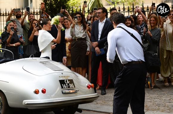 Arrivées au mariage civil de Thylane Blondeau et Benjamin Attal à la mairie du 16ème arrondissement de Paris le 29 juin 2026.
Agence / Bestimage