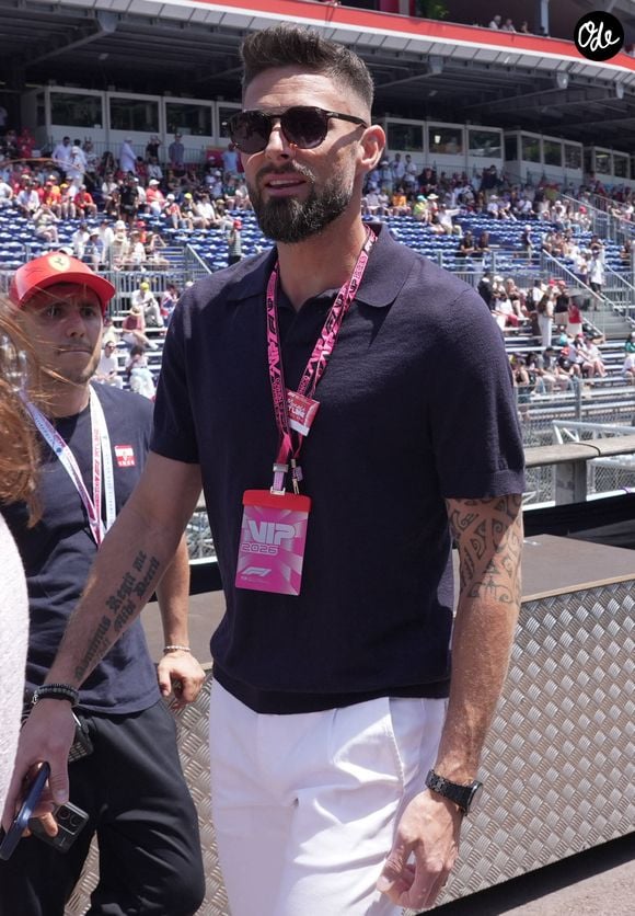 Formel 1 Louis Vuitton Grand Prix Monaco 2026 / 07.06.2026, Circuit de Monaco, Monte Carlo, Formel 1 Louis Vuitton Grand Prix Monaco 2026 ,im Bild Der franz?sische Fussballer Olivier Giroud Formula 1 Louis Vuitton Grand Prix Monaco 2026 07 06 2026, Circuit de Monaco, Monte Carlo, Formula 1 Louis Vuitton Grand Prix Monaco 2026 ,in the picture French footballer Olivier Giroud nordphotoxGmbHx/xBratic nph00250