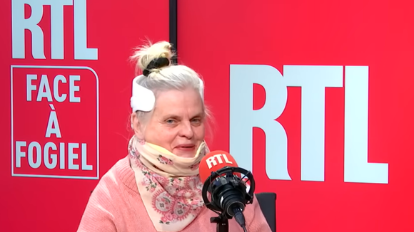 Isabelle Nanty témoigne pour la première fois après son accident de voiture survenu en septembre, face à Marc-Olivier Fogiel pour RTL. Le 27 janvier 2026.