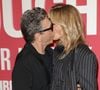 Marc Lavoine et Adriana Karembeu au photocall du "concerto pour la paix" de Omar Harfouch au Théâtre des Champs-Elysées à Paris le 18 septembre 2024. © Coadic Guirec / Bestimage