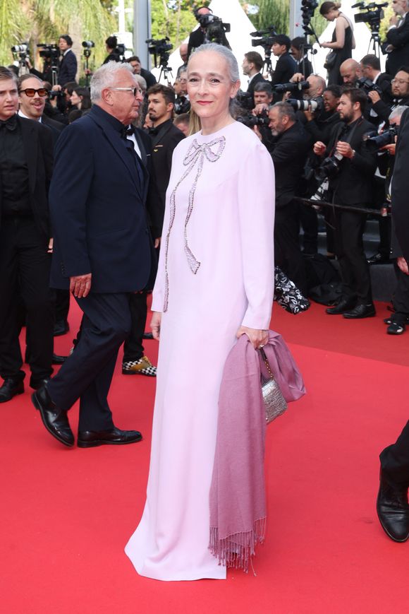 Delphine Ernotte - Montée des marches de la cérémonie de clôture du 78ème Festival International du Film de Cannes, au Palais des Festivals à Cannes. Le 24 mai 2025
© Jacovides-Moreau / Bestimage