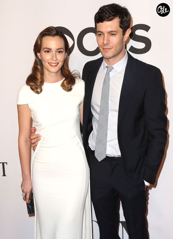 Leighton Meester et son mari Adam Brody - 68ème cérémonie des "Tony Awards" à New York, le 8 juin 2014. 

© Bestimage