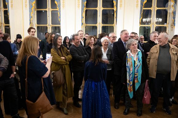 Azucena Caamaño, Florent Pagny - Cérémonie de la remise de la médaille de chevalier de l'ordre des arts et des lettres à Alexandre Kirchhoff, PDG du label Capitol Music France par R.Dati au Ministère de la Culture à Paris le 9 janvier 2026.
Cyril Moreau / Bestimage