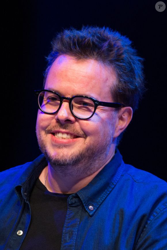 Nicolas Demorand  lors de la présentation des programmes de Radio France, le 30 août 2017. Photo par Nasser Berzane / ABACAPRESS.COM