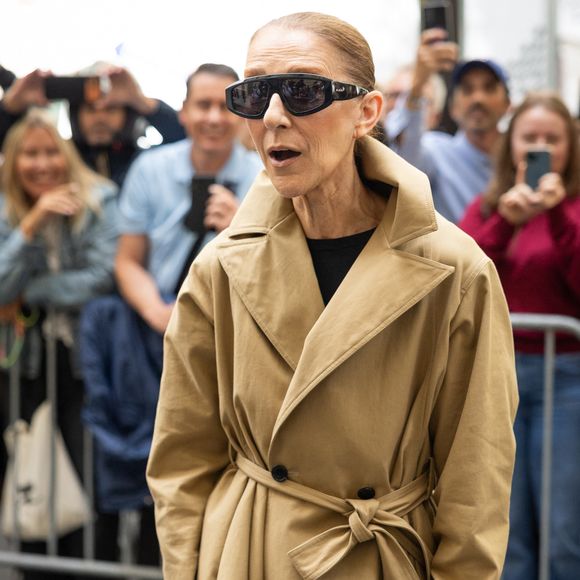 Céline Dion acclamée par ses fans à son arrivée au palace Royal Monceau à Paris, le 28 août 2026. © CYRIL MOREAU / BESTIMAGE