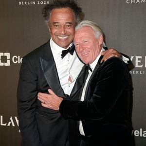 Yannick Noah et Björn Borg - Soirée d'ouverture de la 7ème Laver Cup à Berlin, le 19 septembre 2024. © Action Press / Bestimage