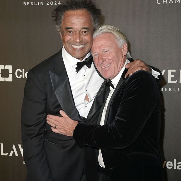 Yannick Noah et Björn Borg - Soirée d'ouverture de la 7ème Laver Cup à Berlin, le 19 septembre 2024. © Action Press / Bestimage