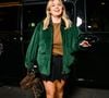 Louane Emera aux arrivées à l’after Miu Miu Collection Femme Prêt-à-Porter Printemps/Eté 2026 lors de la Fashion Week de Paris (PFW), au restaurant Gigi, à Paris, France, le 6 octobre 2025. © Pierre Perusseau/Bestimage