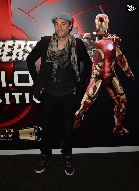 Arnaud Gidoin - Vernissage de l'exposition"Marvel Avengers S.T.A.T.I.O.N." à La Défense le 3 mai 2016. © Veeren/Bestimage