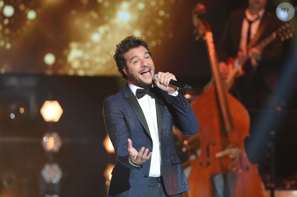 Exclusif - Amir Haddad - Enregistrement de l'émission "Bon anniversaire Line" à l'occasion des 90 ans de L.Renaud au Théâtre Bobino à Paris, qui sera diffusée le Mardi 3 juillet à 20h55 sur France 2. © Coadic Guirec / Bestimage