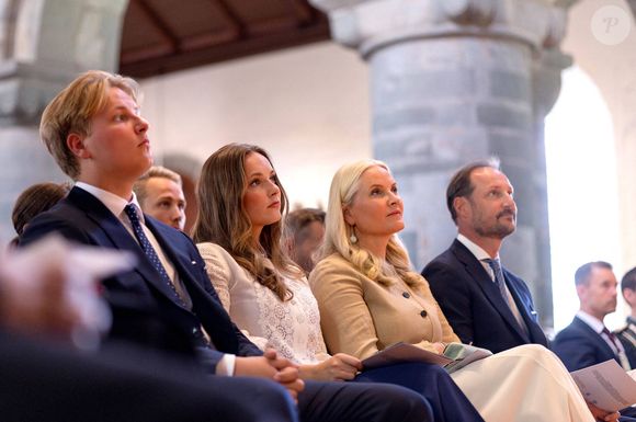 Sverre Magnus de Norvège a décidé d'aller s'y installer avec sa petite amie.

Célébrations du 200e anniversaire de la première émigration organisée sur le navire « Restauration » vers les États-Unis à Stavanger, Norvège, 4 juillet 2025. Photo by Dana Press / Bestimage