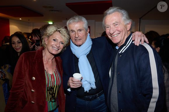 Exclusif - Sophie Davant, Claude Lelouch et William Leymergie - Cocktail - Spectacle symphonique Claude Lelouch "D'un film à l'autre" au Palais des Congrès de Paris le 14 novembre 2022.


© Moreau / Rindoff / Bestimage