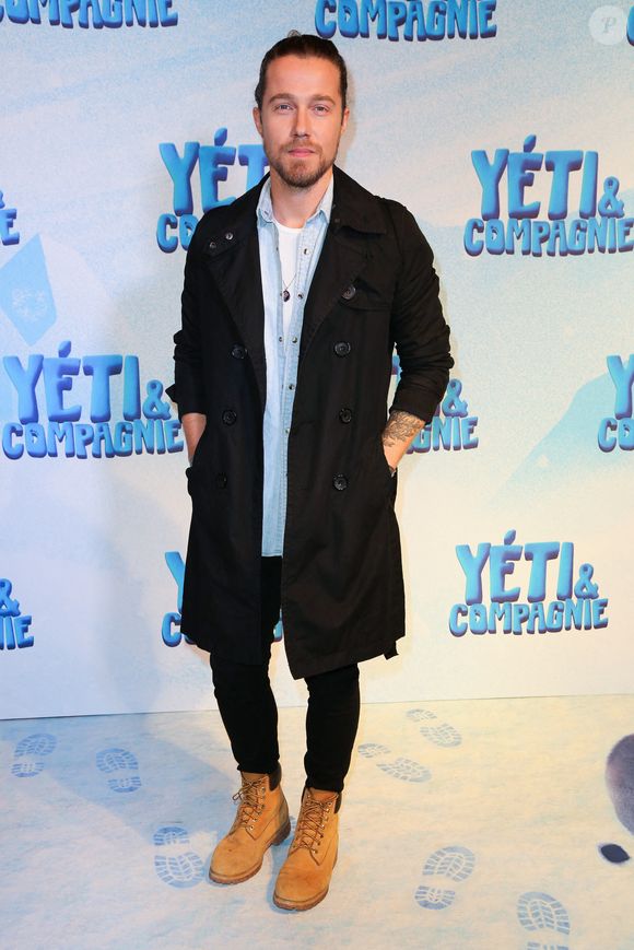 Julien Dore assistant à Yeti et Compagnie Premiere helg à l'Opéra Gaumont à Paris, France, le 7 octobre 2018. Photo David Boyer/Abaca