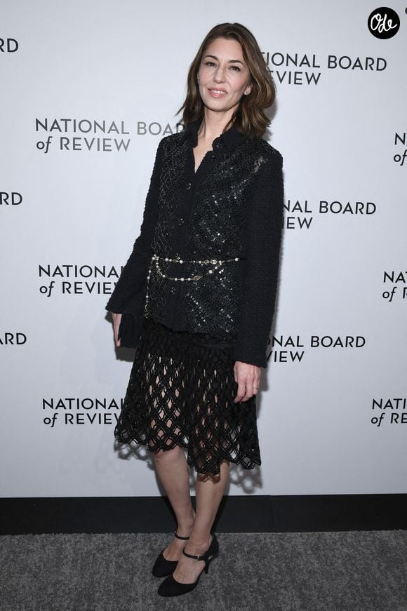 Sofia Coppola assiste au gala annuel de remise des prix du National Board of Review au Cipriani 42nd Street, à New York (NY), le 7 janvier 2025. Photo : Anthony Behar/SPUS/ABACAPRESS.COM