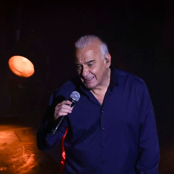 Exclusif - Michel Fugain - Michel Fugain et sa femme Sanda en concert à Bobino, Paris le 27 janvier 2025. © Jack Tribeca / Bestimage