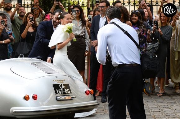 Arrivées au mariage civil de Thylane Blondeau et Benjamin Attal à la mairie du 16ème arrondissement de Paris le 29 juin 2026.
Agence / Bestimage