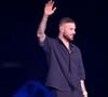 Ce lundi 19 octobre, il a partagé sur Instagram une vidéo souvenir mêlant images du show et coulisses.

Matt Pokora durant Corsu Mezu Mezu, le concert emmené par Patrick Fiori qui a eu lieu au stade Orange Vélodrome à Marseille, le 22 mai 2026, diffusé le 28 août sur France 3. © Bruno Bebert/Bestimage