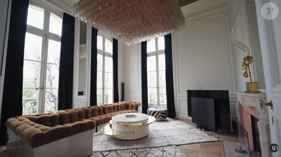 La magnifique maison de Lenny Kravitz à Paris filmée par "Architectural Digest", mai 2025.
