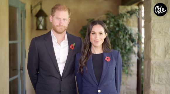 Les membres de la famille royale britannique auto-exilés, le prince Harry et Meghan Markle (duc et duchesse de Sussex), sont apparus ensemble pour la première fois en trois mois dans une nouvelle vidéo. - 

Crédit : Cancilleria Columbia / JLPPA