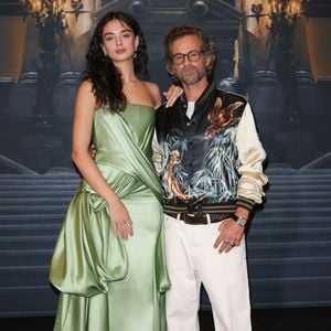 Deva Cassel et Romain Duris - Avant-première du film "Le Fantôme de l'Opéra" au cinéma Pathé Palace à Paris le 12 octobre 2026. © Coadic Guirec/Bestimage