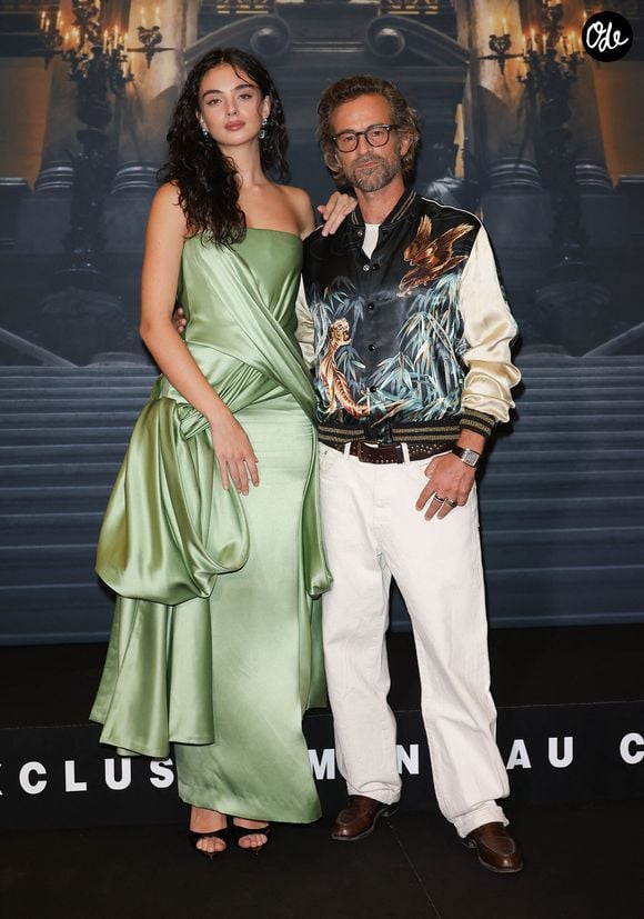 Deva Cassel et Romain Duris - Avant-première du film "Le Fantôme de l'Opéra" au cinéma Pathé Palace à Paris le 12 octobre 2026. © Coadic Guirec/Bestimage