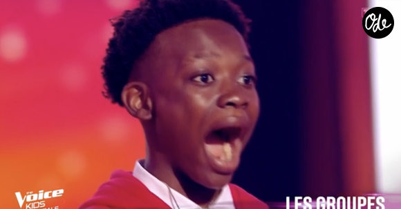 Nelson dans "The Voice Kids" TF1
