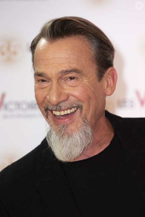 Florent Pagny - Photocall de la 35ème cérémonie des Victoires de la musique à la Seine musicale de Boulogne-Billancourt, le 14 février 2020. © Cyril Moreau/Bestimage