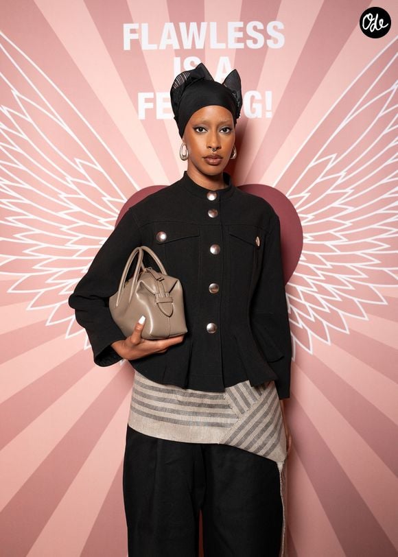 Hodan Yousuf au photocall du dîner intimiste organisé par Charlotte Tilbury dans le cadre de l'événement AFF à Paris, France, le 15 septembre 2026. © Pierrick Rocher/BFA.com/Backgrid/Bestimage