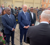 Ce 12 avril 2025, il a participé à une cérémonie au cimetière marin

Hommage à Josephine Baker, en présence du Prince Souverain Albert II, des autorités monégasques des membres de sa famille dont l’un de ses fils Luis Bouillon Baker et l’un de ses petits fils Sébastien, au cimetière de Monaco, France, le 12 avril 2025. ©
Bruno Bebert / Bestimage
