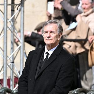 Francis Huster lors de la cérémonie d'hommage national à l'acteur français Michel Bouquet à l'Hôtel des Invalides à Paris, le 27 avril 2022. Photo par David Niviere/ABACAPRESS.COM