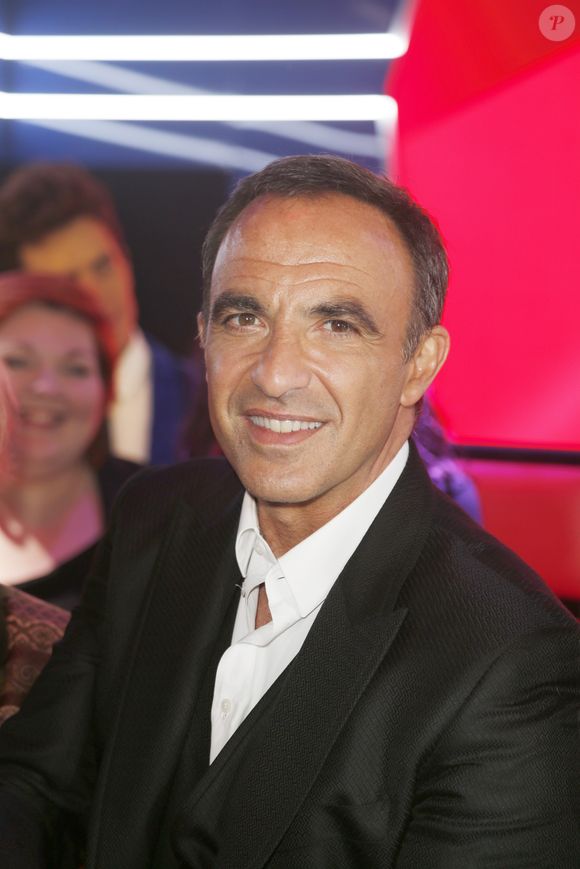 Nikos Aliagas lors de l'inauguration du tout nouvel espace dédié à l'émission de The Voice, la plus belle voix au musée Grévin à Paris, France, le 7 février 2017. © Christophe Aubert/Bestimage