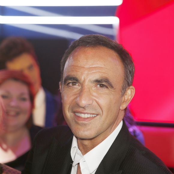 Nikos Aliagas lors de l'inauguration du tout nouvel espace dédié à l'émission de The Voice, la plus belle voix au musée Grévin à Paris, France, le 7 février 2017. © Christophe Aubert/Bestimage