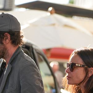 Thomas Bangalter et Elodie Bouchez sont vus à l'Hôtel Martinez lors du 77ème Festival de Cannes le 22 mai 2024 à Cannes, France. (Lucia Sabatelli / Bestimage).