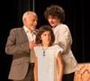 Francis Perrin aime travailler en famille

Exclusif - Francis Perrin réunit sa famille sur scène, son fils Louis et sa fille Clarisse - Francis Perrin fête ses 50 ans de carrière et revient sur scène pour une soirée spéciale avec "Molière malgré Moi" au théâtre de la Gaîté-Montparnasse à Paris entouré de sa famille et ses amis.
© Romuald Meigneux / Bestimage