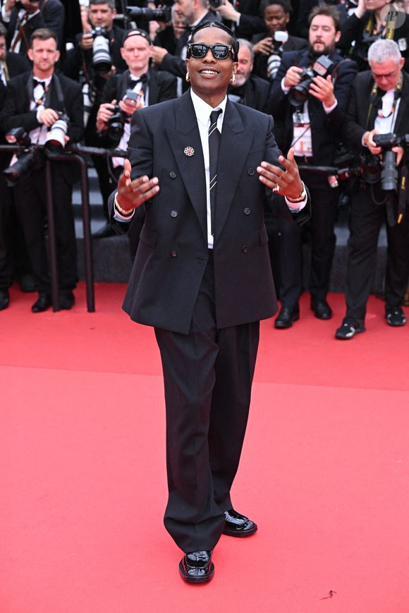 ASAP Rocky assiste à la première de Highest 2 Lowest au 78ème Festival de Cannes à Cannes, France. Date de la photo : lundi 19 mai 2025. 

Doug Peters/PA Wire