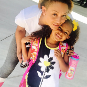 Mel B et sa fille Madison (6 ans) sur une photo publiée sur Instagram le 1er septembre 2017.