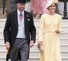 Le roi Charles III et la reine Camilla ne sont pas les seuls membres de la famille royale à avoir réagi. C'est aussi le cas du prince William et de la princesse Kate Middleton.
Le prince William, prince de Galles, et Catherine (Kate) Middleton, princesse de Galles, lors de la Royal Garden Party de Buckingham Palace à Londres, le 20 mai 2025. Aaron Chown / WPA-Pool / Julien Burton via Bestimage