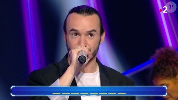 Benoît dans "N'oubliez pas les paroles", le 6 janvier 2024, sur France 2