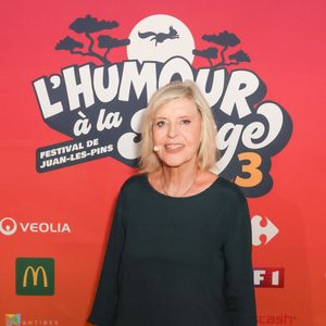 Chantal Ladesou lors de la 3ème édition du festival L’Humour à la Plage à Juan les Pins, France, le 27 juin 2026. © Bruno Bebert-Jack Tribeca / Bestimage