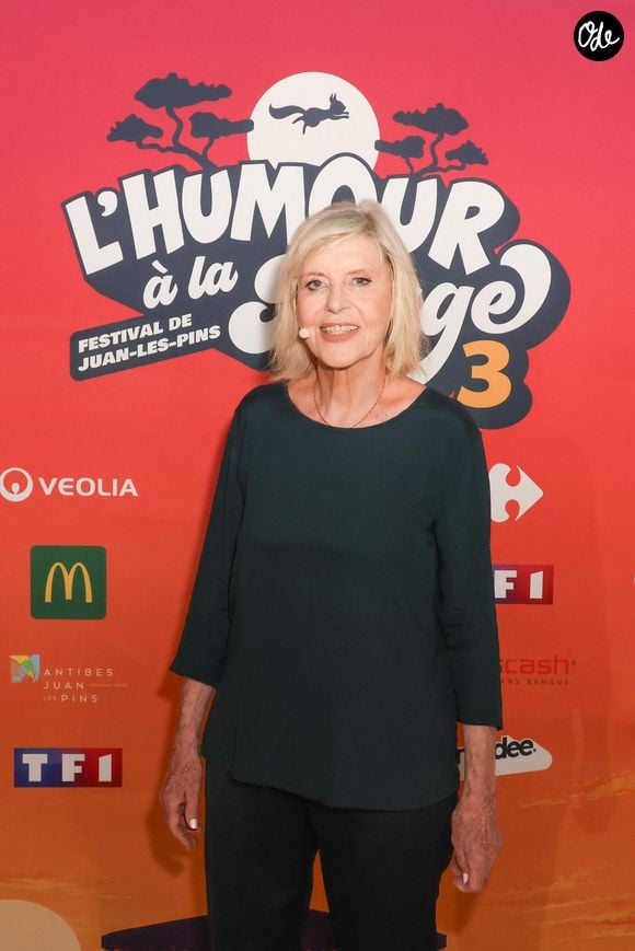 Chantal Ladesou lors de la 3ème édition du festival L’Humour à la Plage à Juan les Pins, France, le 27 juin 2026. © Bruno Bebert-Jack Tribeca / Bestimage
