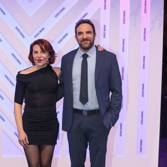 Anne-Élisabeth Blateau et David Mora au Festival Séries Mania à Lille le 25 mars 2026.

© Stéphane Vansteenkiste / Bestimage